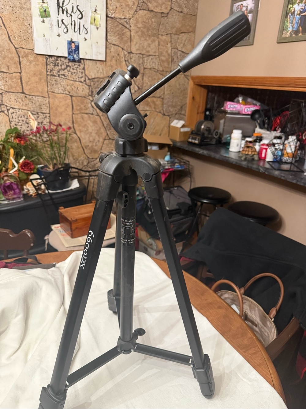 Sunpak Platinum Plus Model 6600DX Tripod Tri-Pod Photography Filmography
